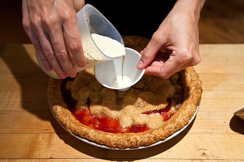 Raspberry Swamp Pie