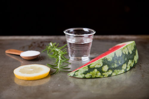 Boozy Watermelon Rosemary Lemonade