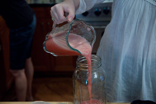 Boozy Watermelon Rosemary Lemonade
