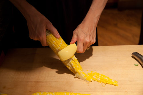 Corn Salad with Cilantro & Caramelized Onions
