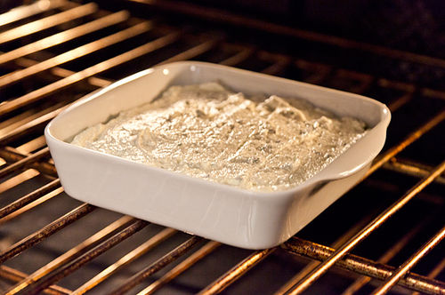 Baked Ricotta and Goat Cheese with Candied Tomatoes