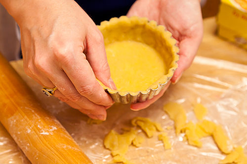 Fresh Peach Tartlets
