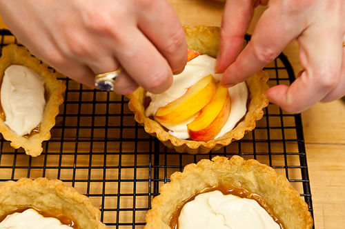 Fresh Peach Tartlets