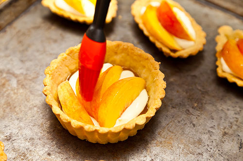 Fresh Peach Tartlets
