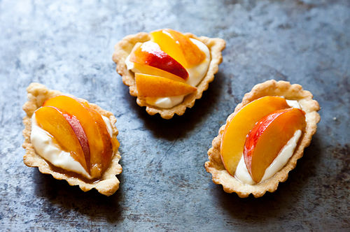 Fresh Peach Tartlets