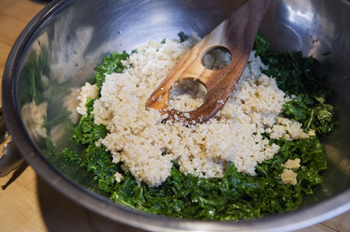 Quinoa and Kale Crustless Quiche
