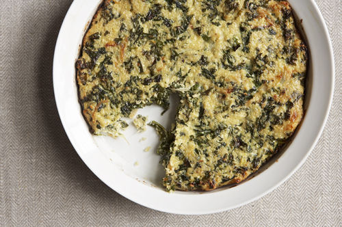 Quinoa and Kale Crustless Quiche