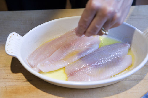 Simple Fish and Corn