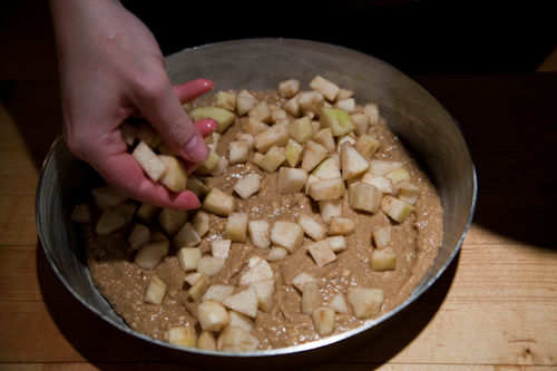 Pear-Filled Cowboy Coffee Cake