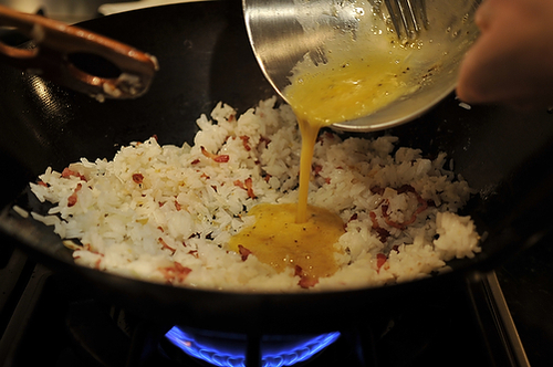 Bacon and Shiso Fried Rice