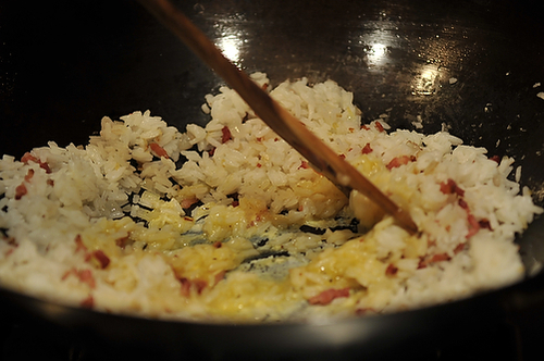Bacon and Shiso Fried Rice