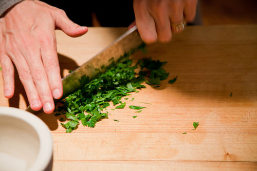 Radish Salad with Anchovy Sauce