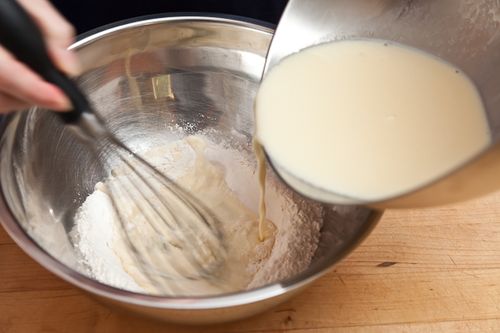 Lemony Cheese Blintzes