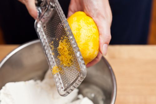 Lemony Cheese Blintzes