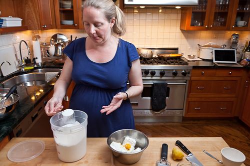 Lemony Cheese Blintzes