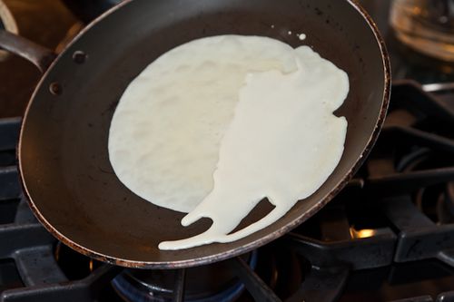 Lemony Cheese Blintzes