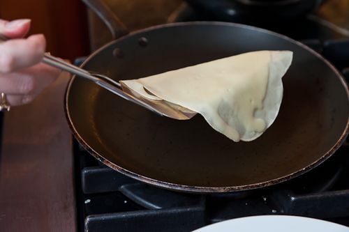 Lemony Cheese Blintzes