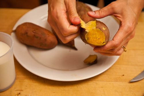 Mashed Maple Chipotle Sweet Potatoes