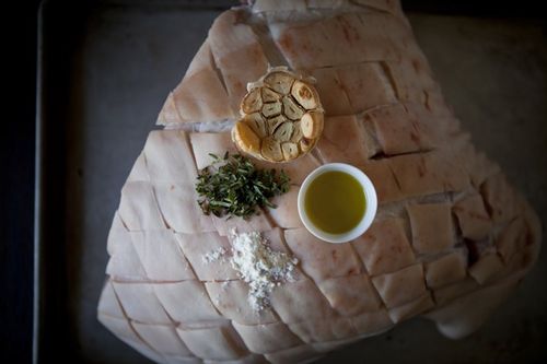 New Year's Day Fresh Ham