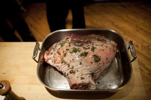 New Year's Day Fresh Ham
