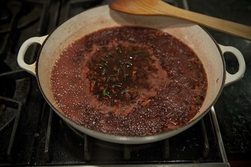 Porcini and Rosemary Crusted Beef Tenderloin with Port Wine Sauce