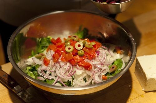 Greek Salad with Fennel