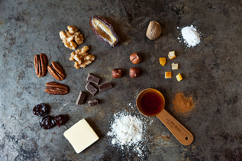 Fruitcake-Inspired Brownies