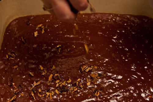 Fruitcake-Inspired Brownies