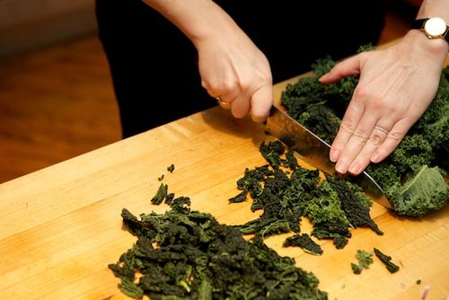 Sautéed Kale, Roasted Sweet Potato and Poached Egg Holiday Toast