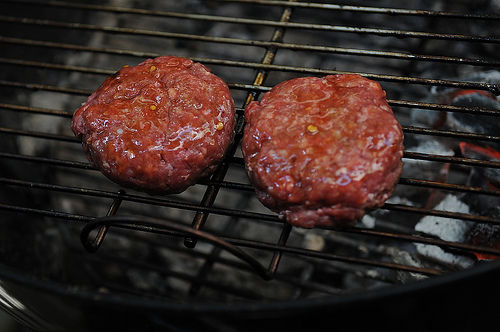 Burger With Spicy Slaw