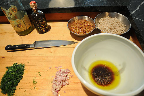 Green Bean, Wheatberry and Barley Salad