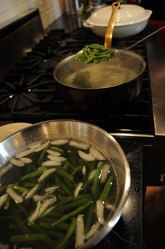 Green Bean, Wheatberry and Barley Salad