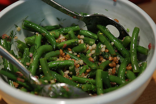 Green Bean, Wheatberry and Barley Salad