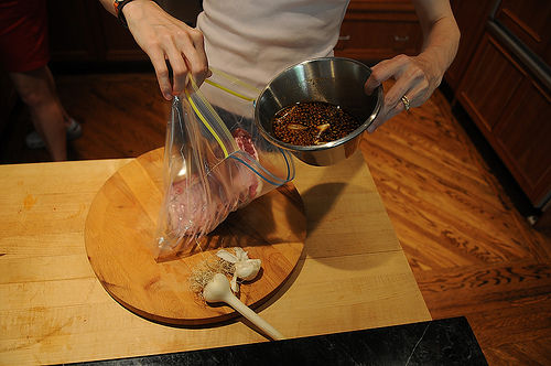 Grilled Rack of Lamb Asian Salad
