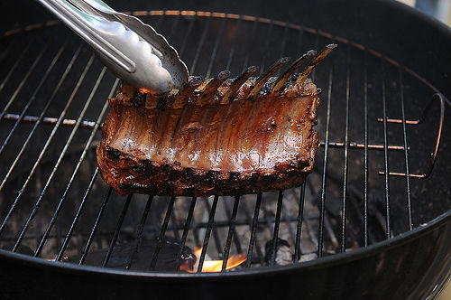 Grilled Rack of Lamb Asian Salad