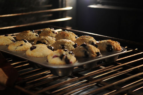 Mom's Blueberry-Coconut Muffins