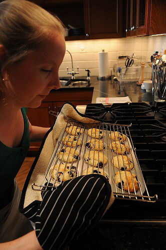 Mom's Blueberry-Coconut Muffins