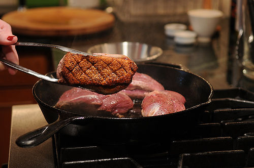 Roasted Duck Breast with Sour Cherries