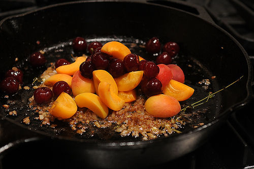 Roasted Duck Breast with Sour Cherries