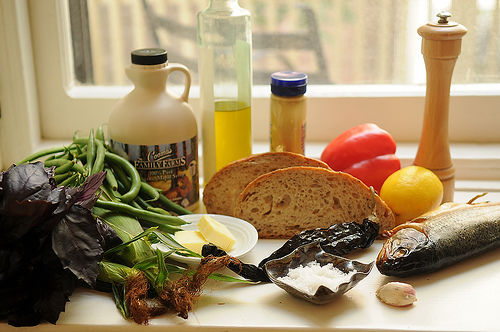 Summer Corn and Smoked Trout Dinner Salad