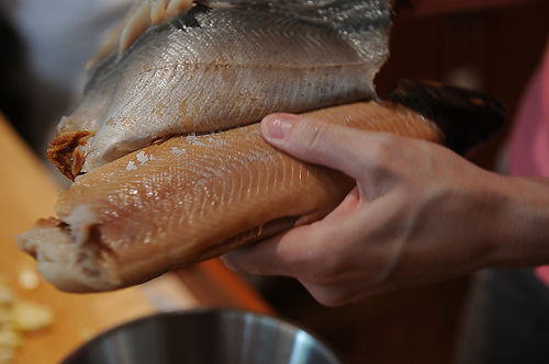 Summer Corn and Smoked Trout Dinner Salad