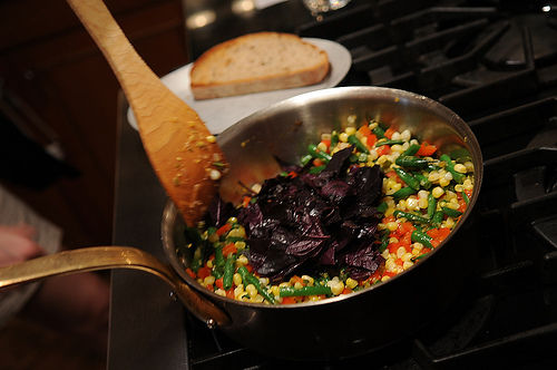 Summer Corn and Smoked Trout Dinner Salad
