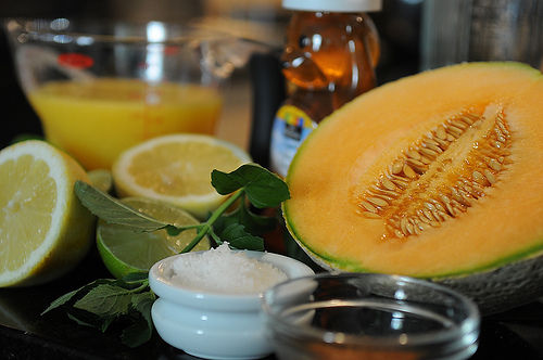 Chilled Cantaloupe Soup