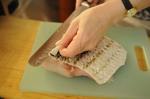 The (Not Barefoot) Contessa's Fish Pasta