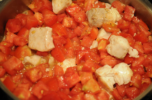 The (Not Barefoot) Contessa's Fish Pasta