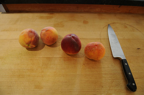 Grilled Mint Julep Peaches
