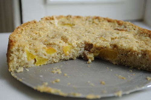 Simple Summer Peach Cake