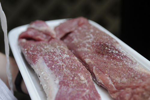 Plum Sauced Pork Tenderloin
