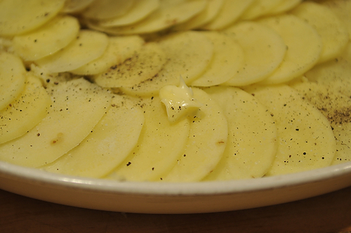 Potato Leek Au Gratin