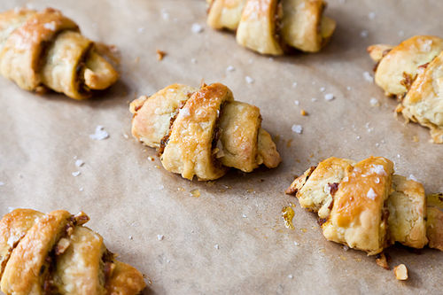 Pumpkin Rugelach with Sage and Walnuts